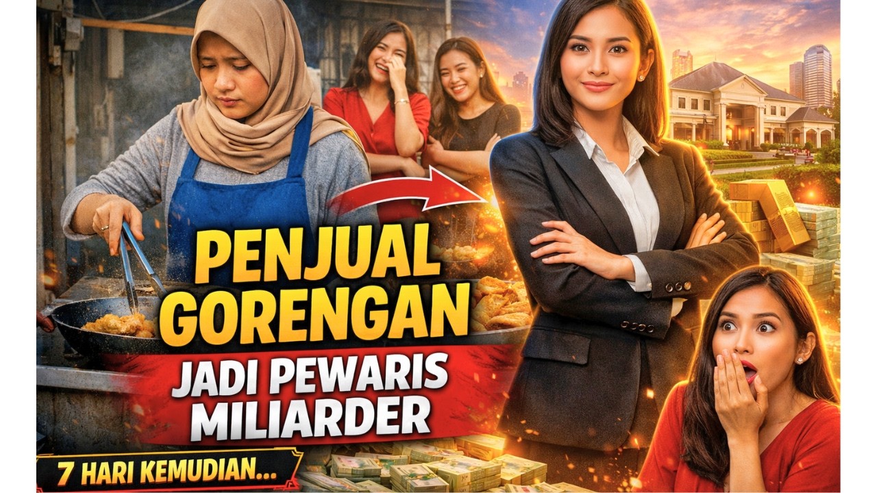 KISAH VIRAL | HANYA PENJUAL GORENGAN! Mereka Tertawa dan Mengusirnya 7 Hari KMD Seluruh Kota Gempar!