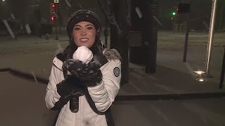 Snow in Grass Valley