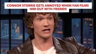 Connor Storrie Gets Annoyed When Fan Films Him Out With Friends