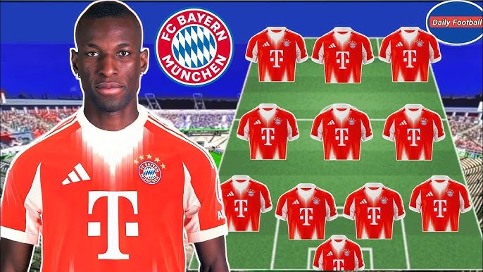 Finally Confirmed ✅ Nicolas Jackson Join To Bayern Munich 😍 Bayern Munich Predicted XI With Jackson