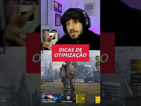 Otimize seu COD MOBILE assim! 🔥 (Dicas pra rodar LISO)