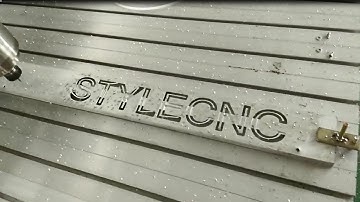 CNC Router STM1325-R1 for carving aluminum material on table and by rotary.