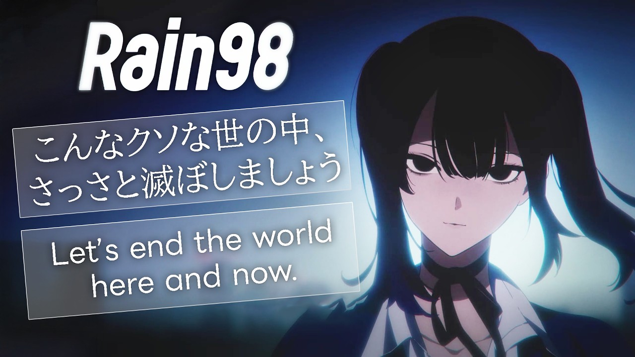 Rain98 - A Visual Novel I'm Actually Excited For (Full Demo Playthrough)