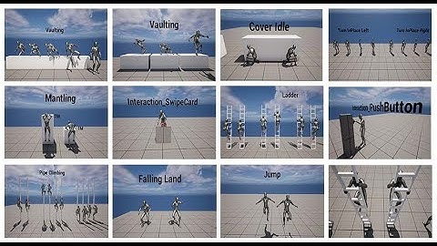Locomotion Animation Set || Showcase ||  AAA Quality Animation Pack || Unreal Market Place
