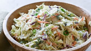 I can't stop eating this cabbage, carrot and cucumber salad. So fresh and Crunchy!