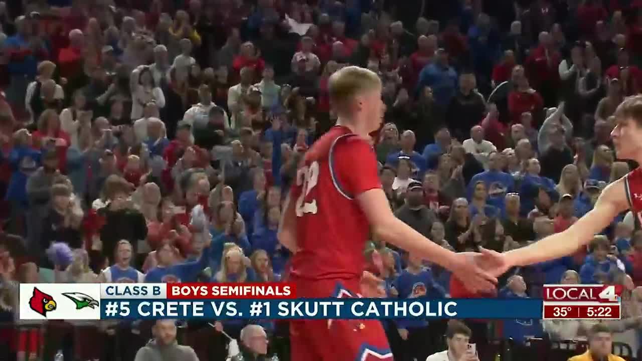 HSBBB: #5 Crete vs. #1 Skutt Catholic- Class B semifinals