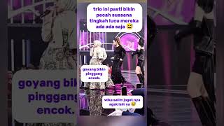tingkah lucu trio lesti dan Soimah #lestikejora #soimah