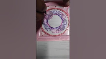 The Magic Ruler.🥰. #shorts #art #spiroart #spirograph #spirography #satisfying #relaxing #drawing