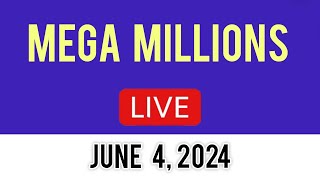 Mega Millions live drawing results Form Tuesday June 04 2024 | Mega Millions Drawing Live #live