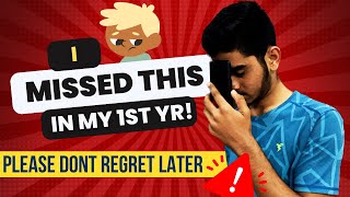 I Missed this in my First Year😔| Engineering Students Must Watch | Please don't regret later! 💀