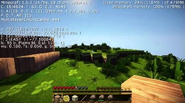 Minecraft Shader Test #2 With Optifine (AMD RADEON 8570D)