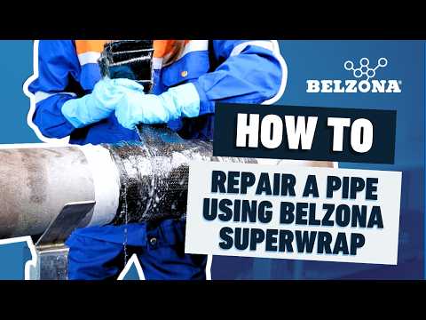 How to Repair a Pipe with a Composite Wrap