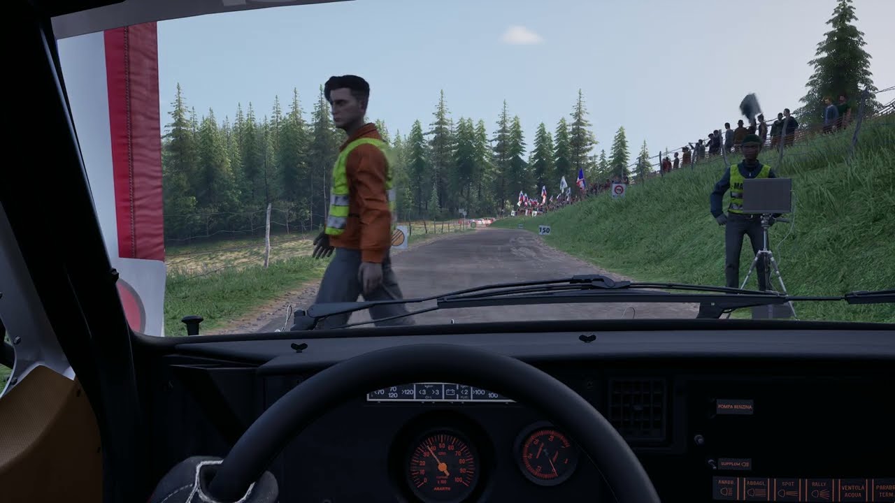 Assetto Corsa Rally | Lancia Rally 037 Evo | Foret de Munster | 3:20.817 | Top 2 | Moza R5 | GTX1660