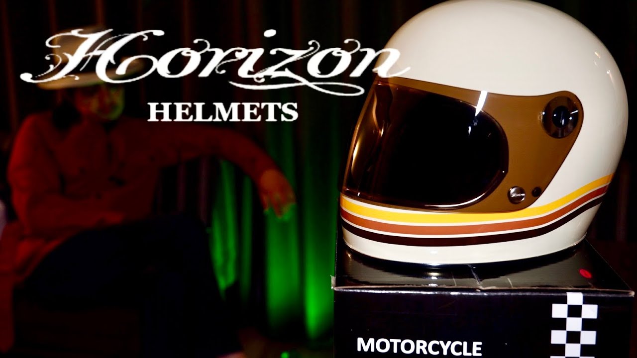 HORIZON HELMET】ビンテージライクなヘルメット買いました