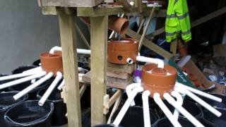 Radial Effluent Flow Splitter, short demonstration video