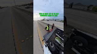 (WHOAA) My Daughter Made Me Stop For This Stranded Driver! #help #texas #towing #fyp #gofundme #diy