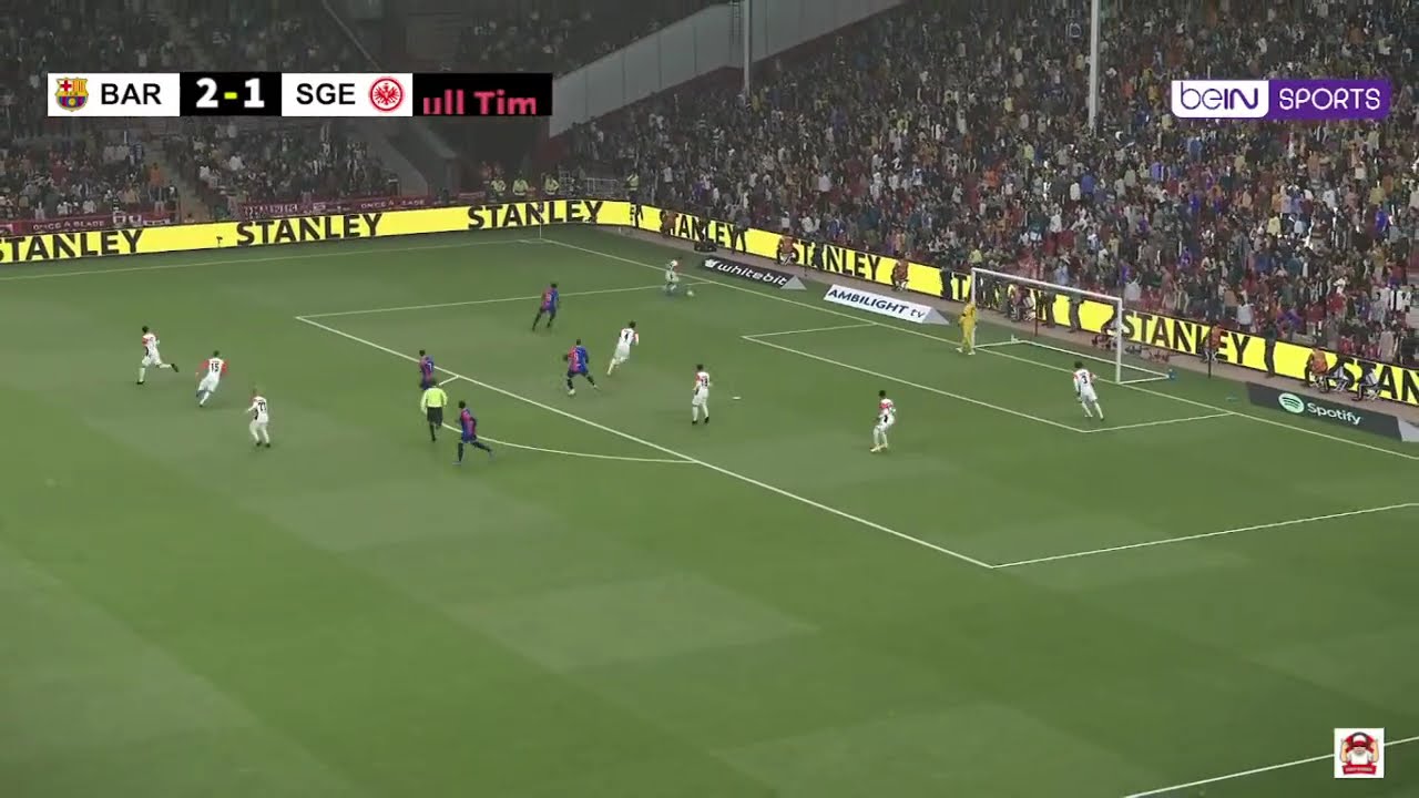 Barcelona vs Eintracht Frankfurt | Champions League 2025 | PES 21 Simulation Gameplay