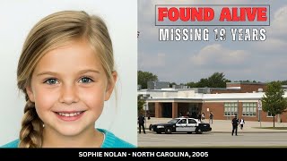SOLVED: Missing in North Carolina | Sophie Nolan, 6 | Found Alive After 19 Years