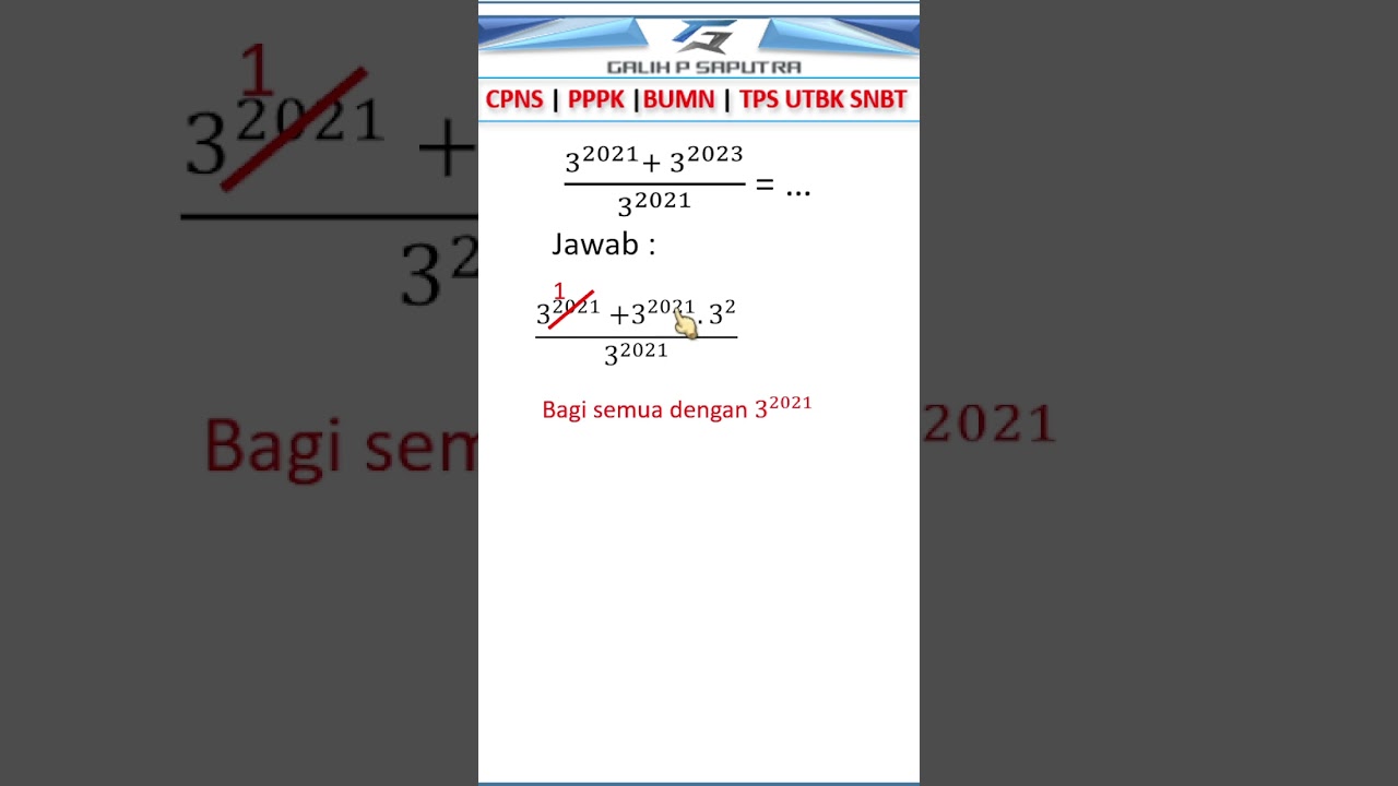 Soal TIU TPS : kemampuan numerik 4 