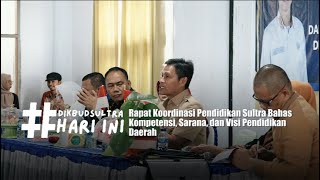 Rapat Koordinasi Pendidikan Sultra Bahas Kompetensi, Sarana, dan Visi Pendidikan Daerah