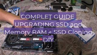DELL LATITUDE 5420 Ugrade SSD and RAM plus OS Cloning from internal SSD to External SSD,