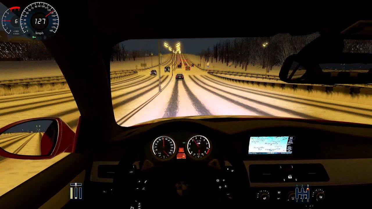 Бмв е60 ночь