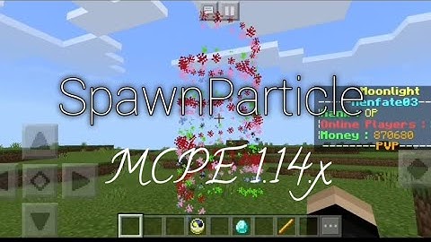 SpawnParticles Plugin MCPE 1.14.x + Download in description
