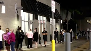 Dozens line up outside GameStop but don't get the time they wanted