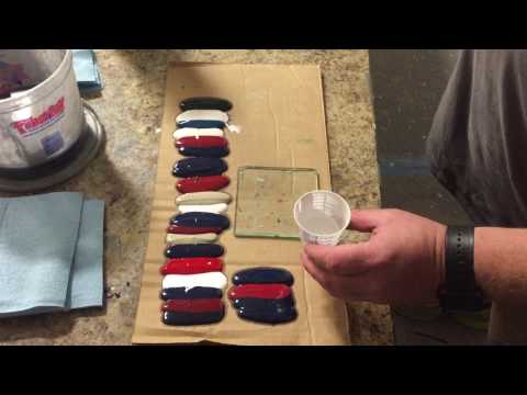 Matching Gelcoat Colors Video
