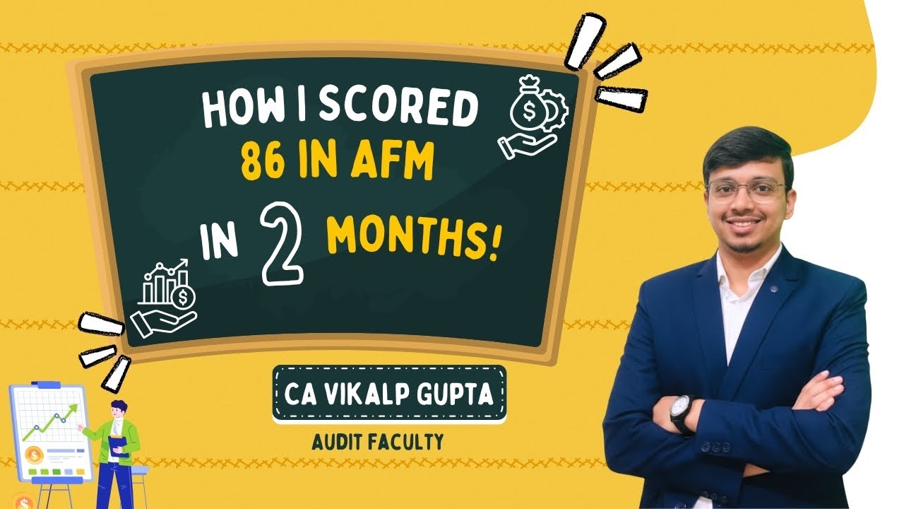 Score 86 Scored 86 in AFM! My Exact Strategy & Study Plan | Jan'26 - YouTube