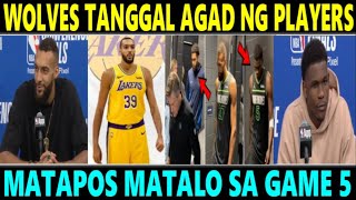 BREAKING: Wolves TANGGAL Agad ng 2 PLAYERS! LAKERS JACKPOT NA DITO!