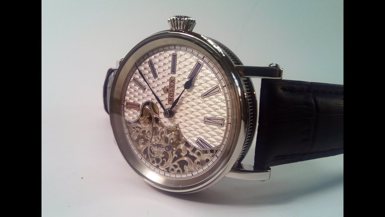 rolex lever pocket watch