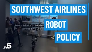 Southwest Airlines bans robots from traveling in cabin or as checked baggage | NBCDFW