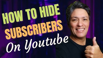 How to Hide Subscribers on YouTube 2022 | Por Alexandre Camargo