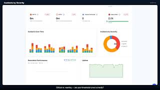 Analytics Dashboard — Turn Incident Data Into Actionable Insights