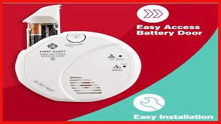First Alert Powered Alarm SCO5CN Combination Smoke and Carbon Monoxide Detector, Battery Operated