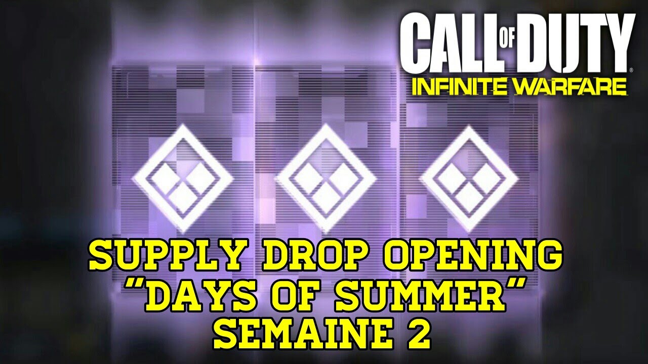 COD IW | SUPPLY DROP OPENING "DAYS OF SUMMER" SEMAINE 2