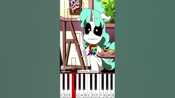 Draw me! (@Dimension_Director) Poppy Playtime Chapter 3 - Octave Piano Tutorial