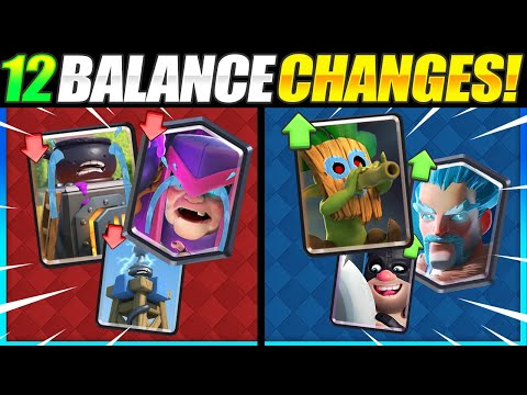 *NEW* BALANCE CHANGES EXPLAINED in Clash Royale!! [META CHANGING!]