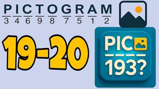 PICTOGRAM Picture Cryptogram 19 20