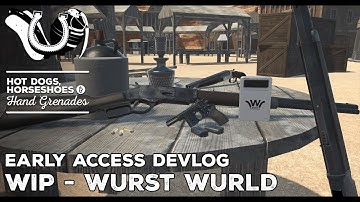 H3VR Devlog: WIP for WURST WURLD, 1873 Repeater, Bergmann Simplex Pocket Pistol