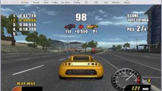 Burnout 2 on Dolphin SVN R 3940 - GameCube Emulator