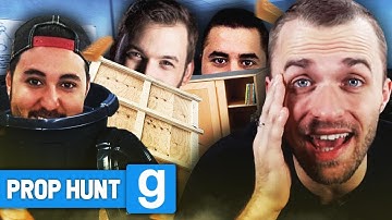 JE SUIS SI BIEN CACHÉ ! 😲 (Prop Hunt ft. Gotaga, Mickalow, Doigby)