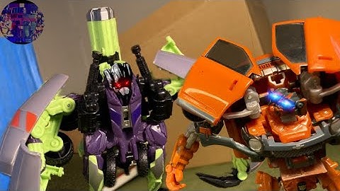 MIXMASTER AMBUSHES MUDFLAP! (Transformers Stop-Motion Short) 