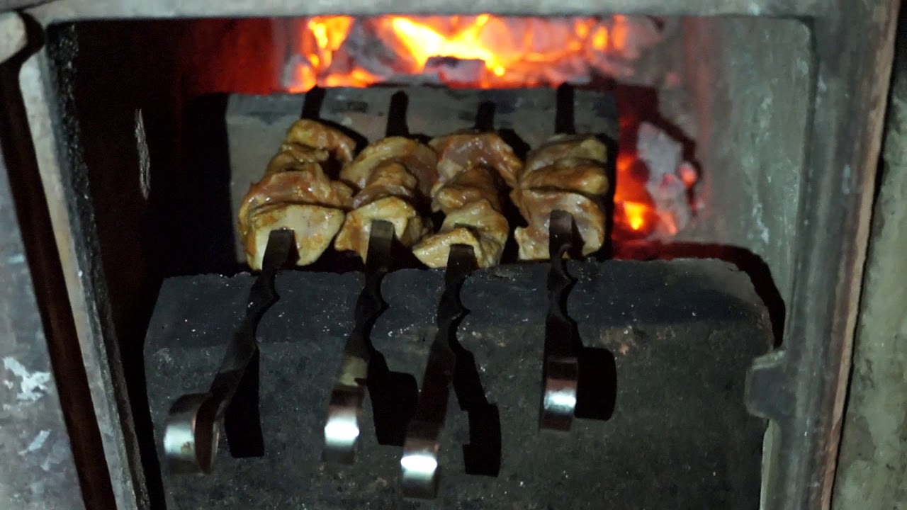 Шашлык на машине