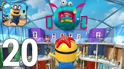 Despicable Me: Minion Rush Gameplay Walkthrough Part 20 - The Mall 2020 [iOS/Android Games]
