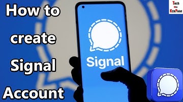 How to create Signal account using personal phone number || How to Setup Account In Signal App ||