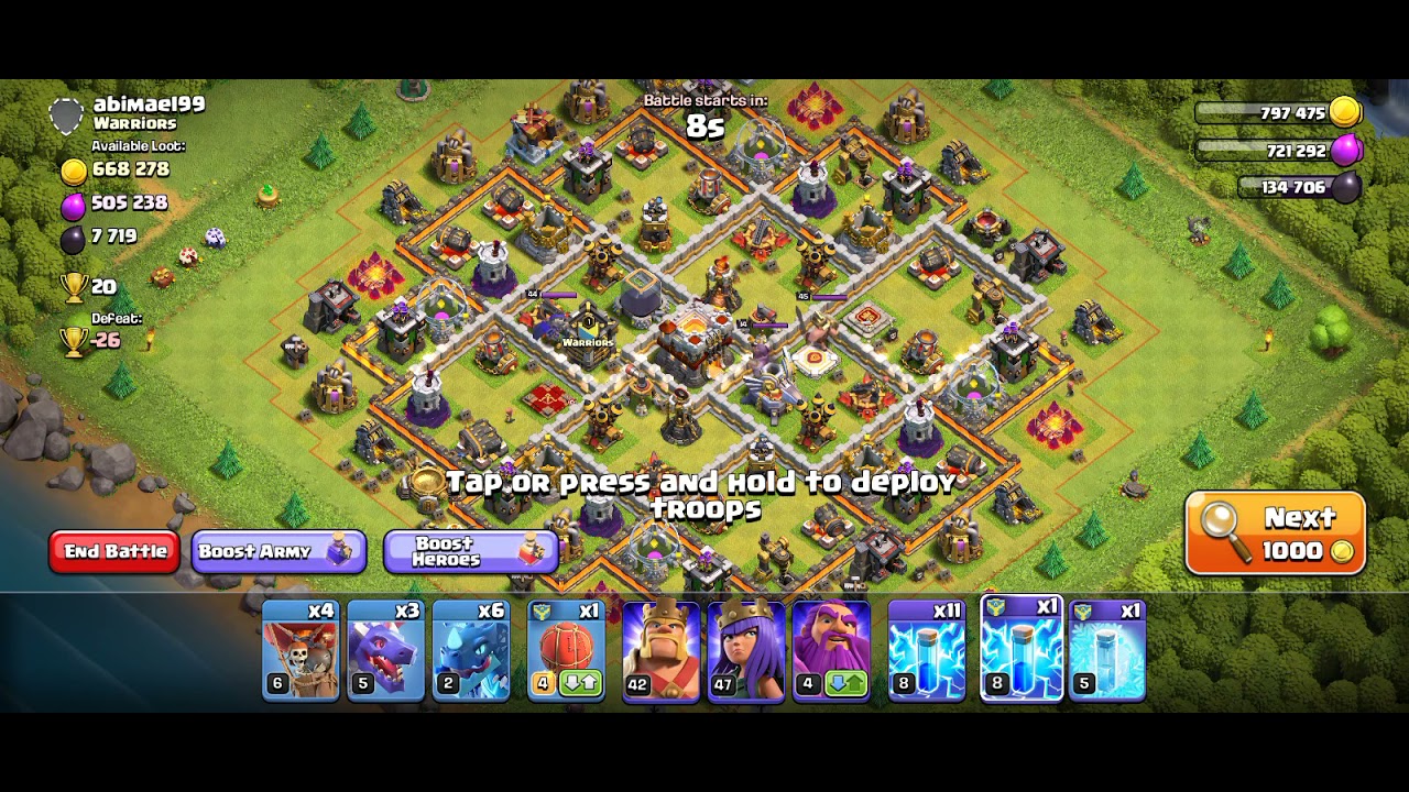 CLASH OF CLANS 2021 GAMEPLAY YouTube