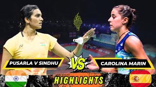 Badminton Pusarla V Sindhu vs Carolina Marin Women's Singles
