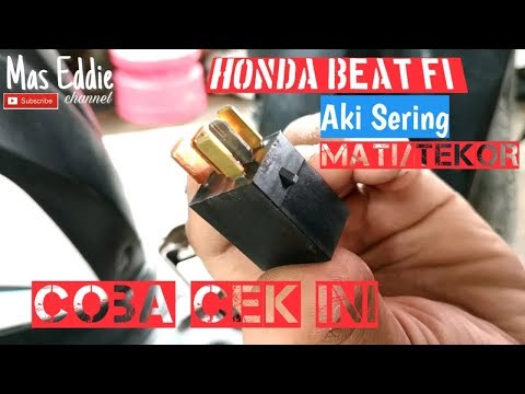 Perbedaan AKI motor Honda Beat dan Vario 125 150. 